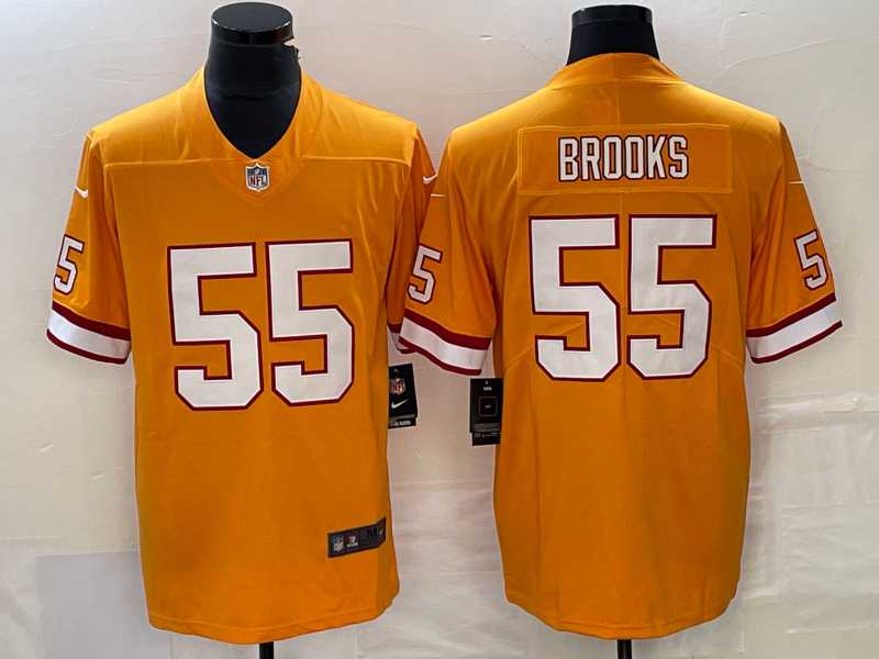Men's Tampa Bay Buccaneers #55 Derrick Brooks Yellow Limited Stitched Throwback Jersey,We sell and wholesale Men's Tampa Bay Buccaneers #55 Derrick Brooks Yellow Limited Stitched Throwback Jersey on line form chian!